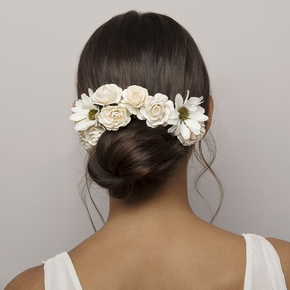 Rosie hairpiece- Ivory (Créme)