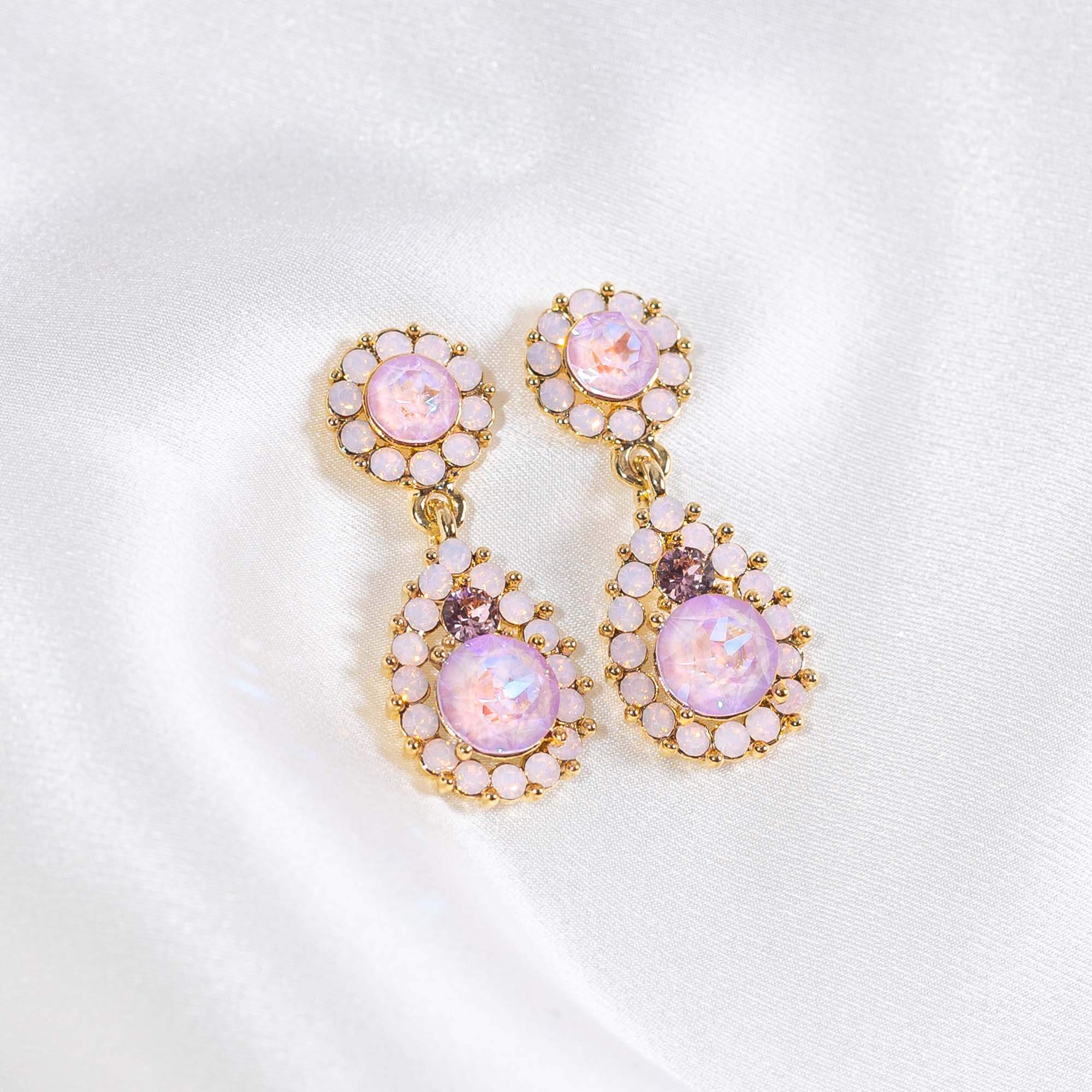 Sofia earrings - Hortensia