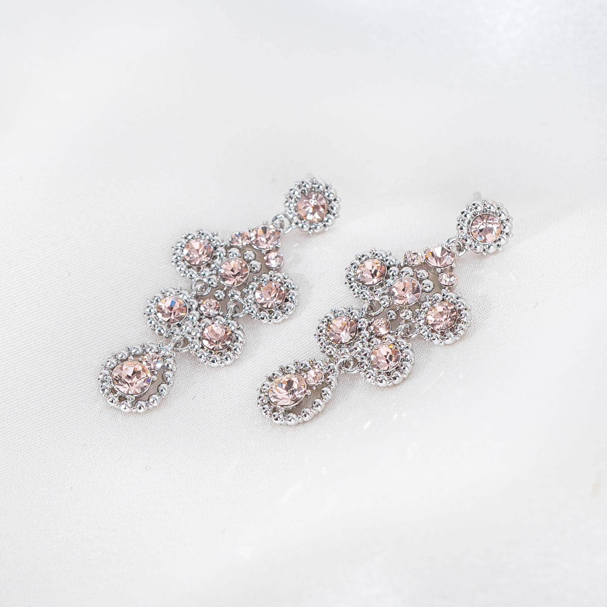Petite Kate earrings - Silk